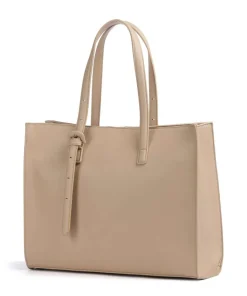 Luna Shopper 13″ Lederimitat beige
