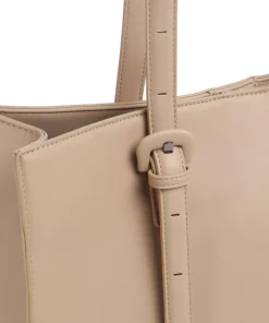 Luna Shopper 13″ Lederimitat beige