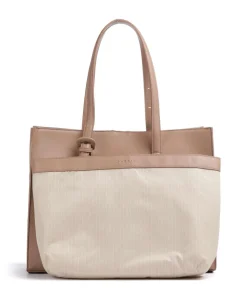 Luna Shopper 13″ Lederimitat powder