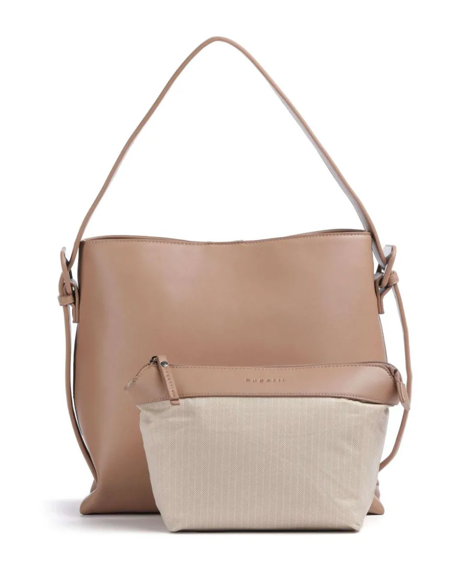 Luna Shopper Lederimitat powder