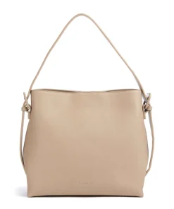 Luna Shopper Lederimitat beige