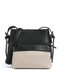 Luna Umhängetasche Lederimitat schwarz