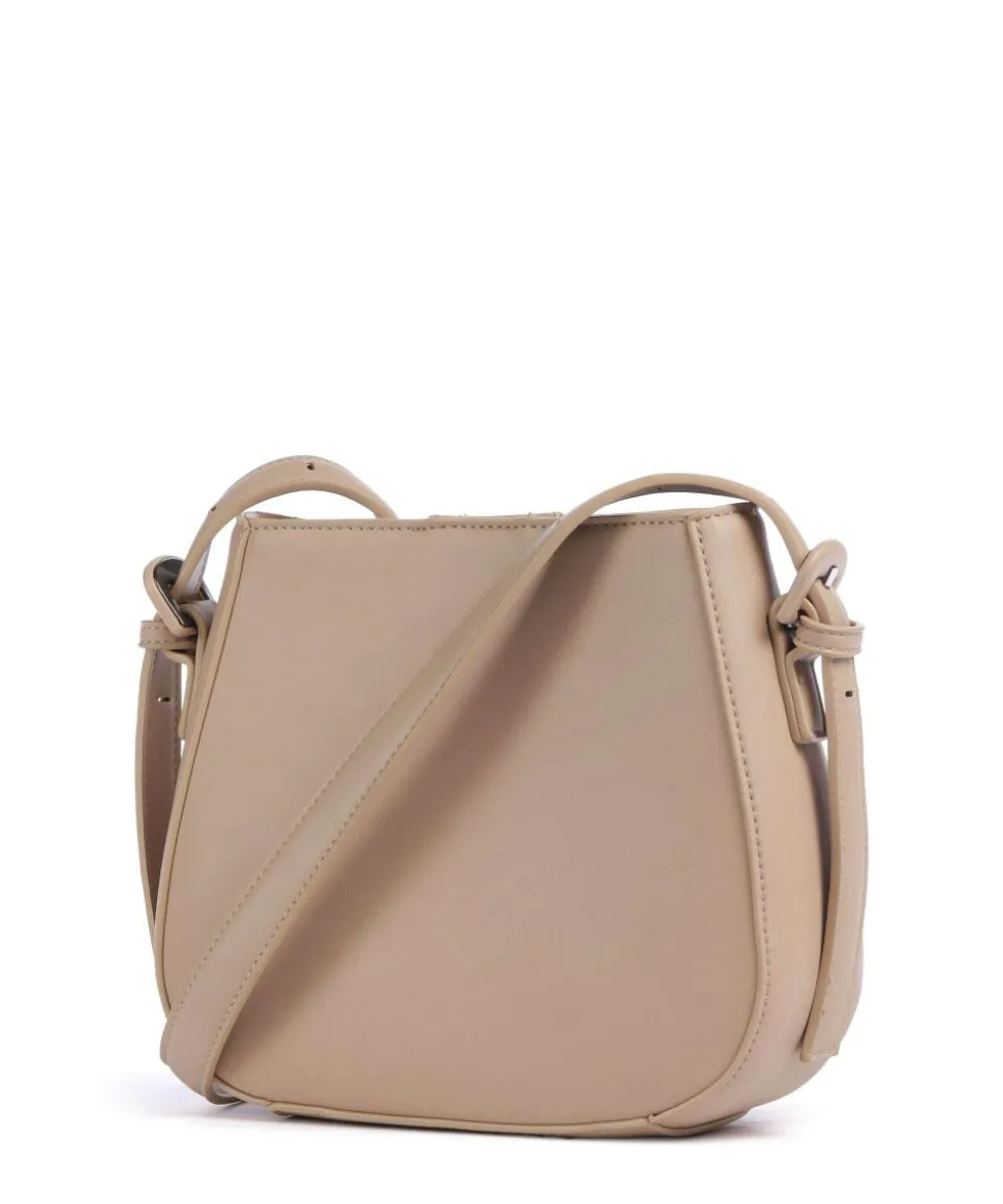 Luna Umhängetasche Lederimitat beige