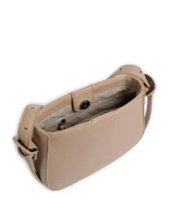 Luna Umhängetasche Lederimitat beige