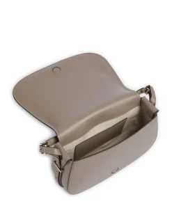 Lydia Schultertasche Rindsleder taupe