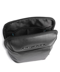 Macbeth Umhängetasche recyceltes Polyester schwarz