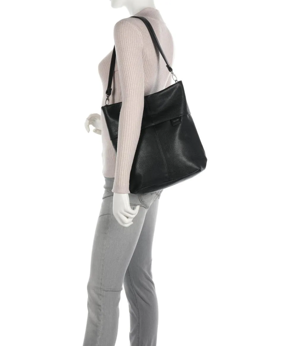 Mademoiselle.M M12 Beuteltasche Lederimitat schwarz