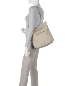 Mademoiselle.M M12 Beuteltasche Lederimitat beige