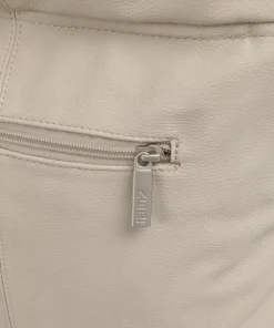 Mademoiselle.M M12 Beuteltasche Lederimitat beige