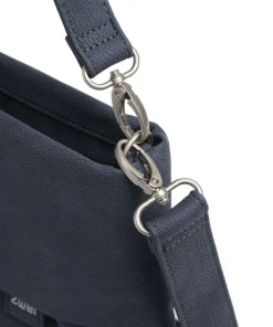 Mademoiselle.M M12 Beuteltasche Lederimitat blau