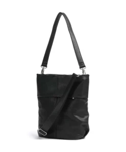 Mademoiselle.M M90 Beuteltasche Lederimitat schwarz