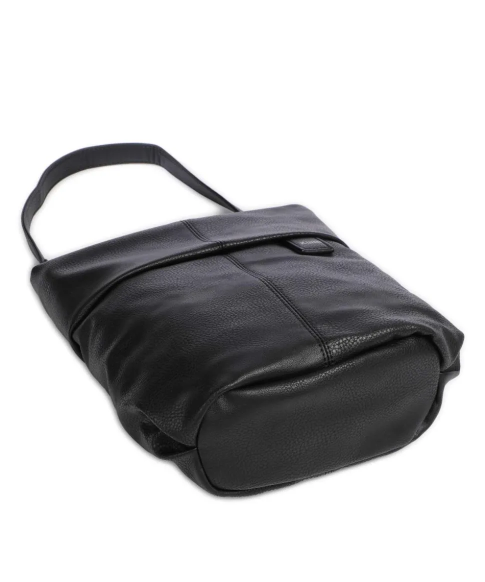 Mademoiselle.M M90 Beuteltasche Lederimitat schwarz