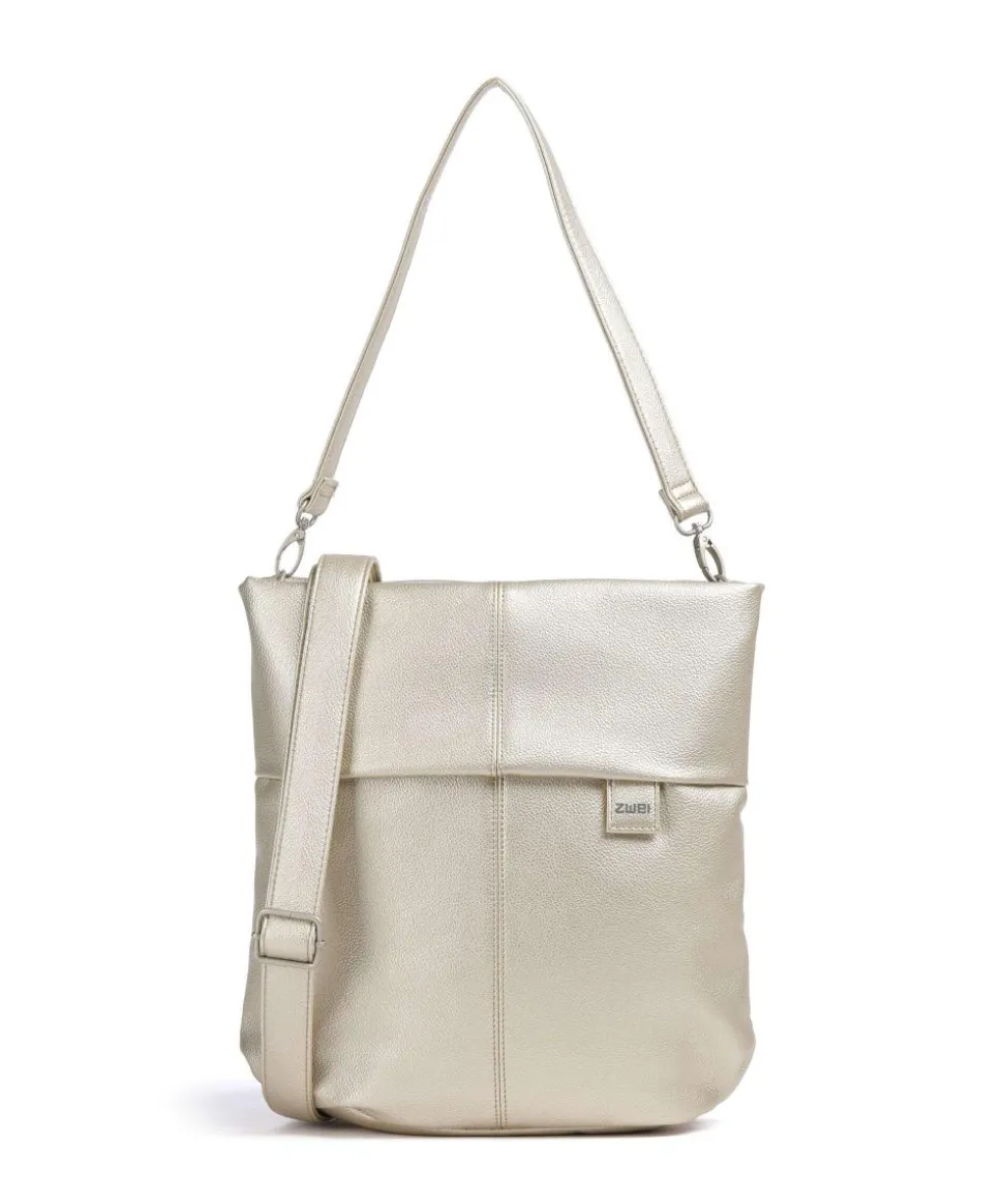 Mademoiselle.M M12 Beuteltasche Lederimitat gold