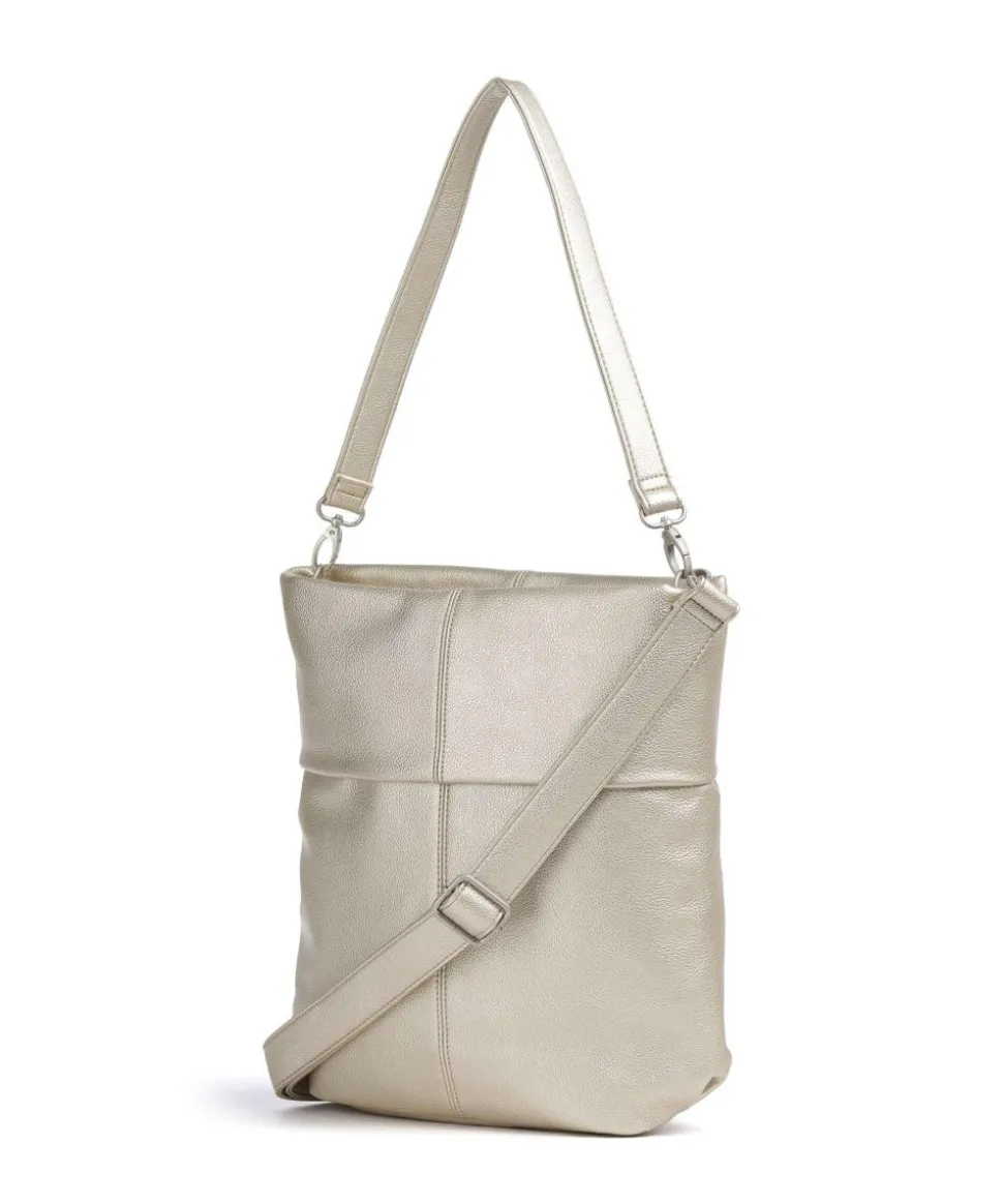 Mademoiselle.M M12 Beuteltasche Lederimitat gold