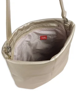 Mademoiselle.M M12 Beuteltasche Lederimitat gold