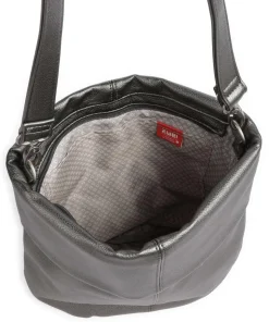 Mademoiselle.M M90 Beuteltasche Lederimitat silber