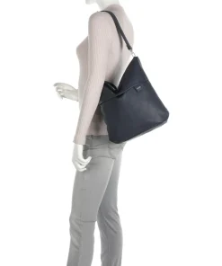 Mademoiselle.M M12 Beuteltasche Lederimitat navy
