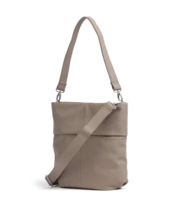 Mademoiselle.M M90 Beuteltasche Lederimitat beige