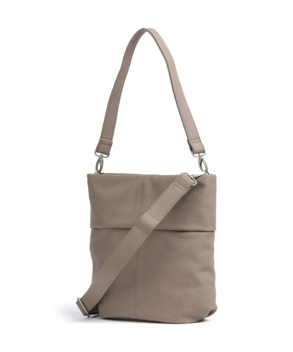 Mademoiselle.M M90 Beuteltasche Lederimitat beige