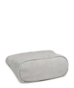 Mademoiselle.M M8 Schultertasche Lederimitat hellgrau