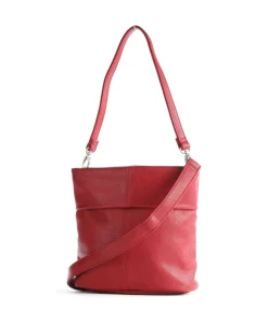 Mademoiselle.M M8 Schultertasche Lederimitat dunkelrot