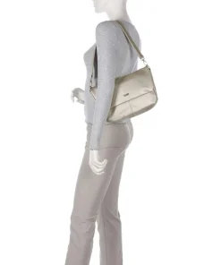 Mademoiselle.M M60 Schultertasche Lederimitat gold