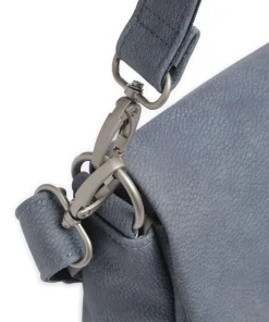 Mademoiselle.M M60 Schultertasche Lederimitat blau