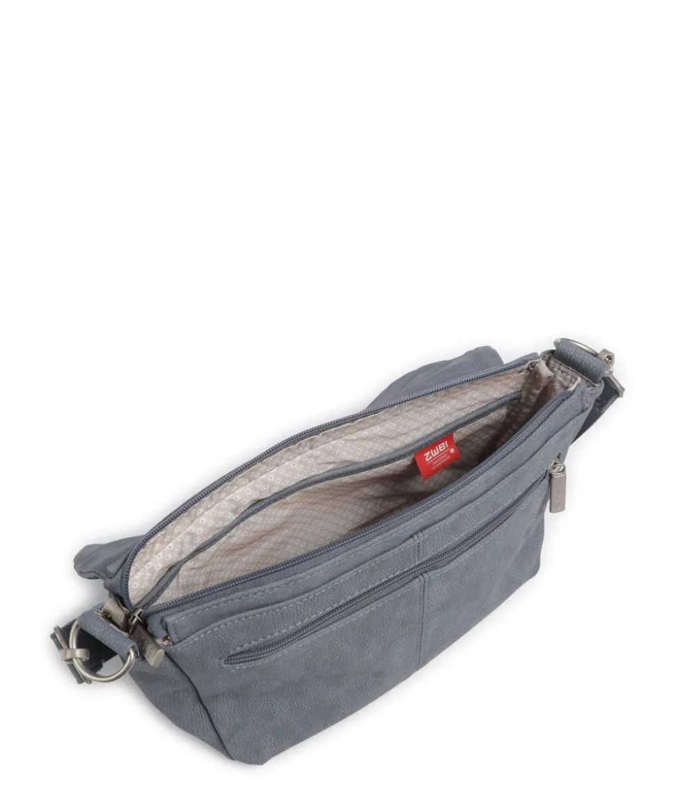 Mademoiselle.M M60 Schultertasche Lederimitat blau