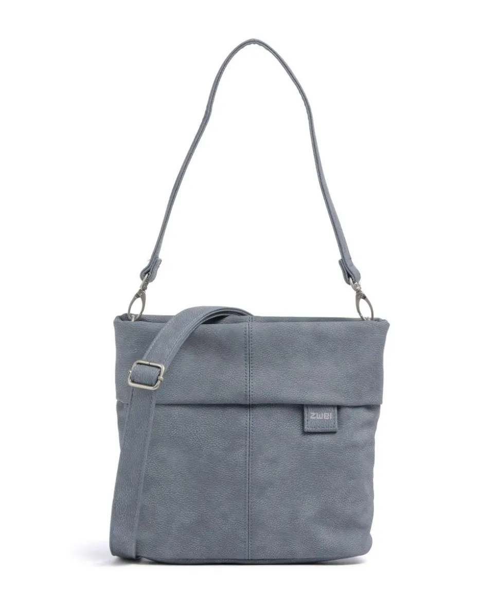 Mademoiselle.M M8 Schultertasche Lederimitat blau