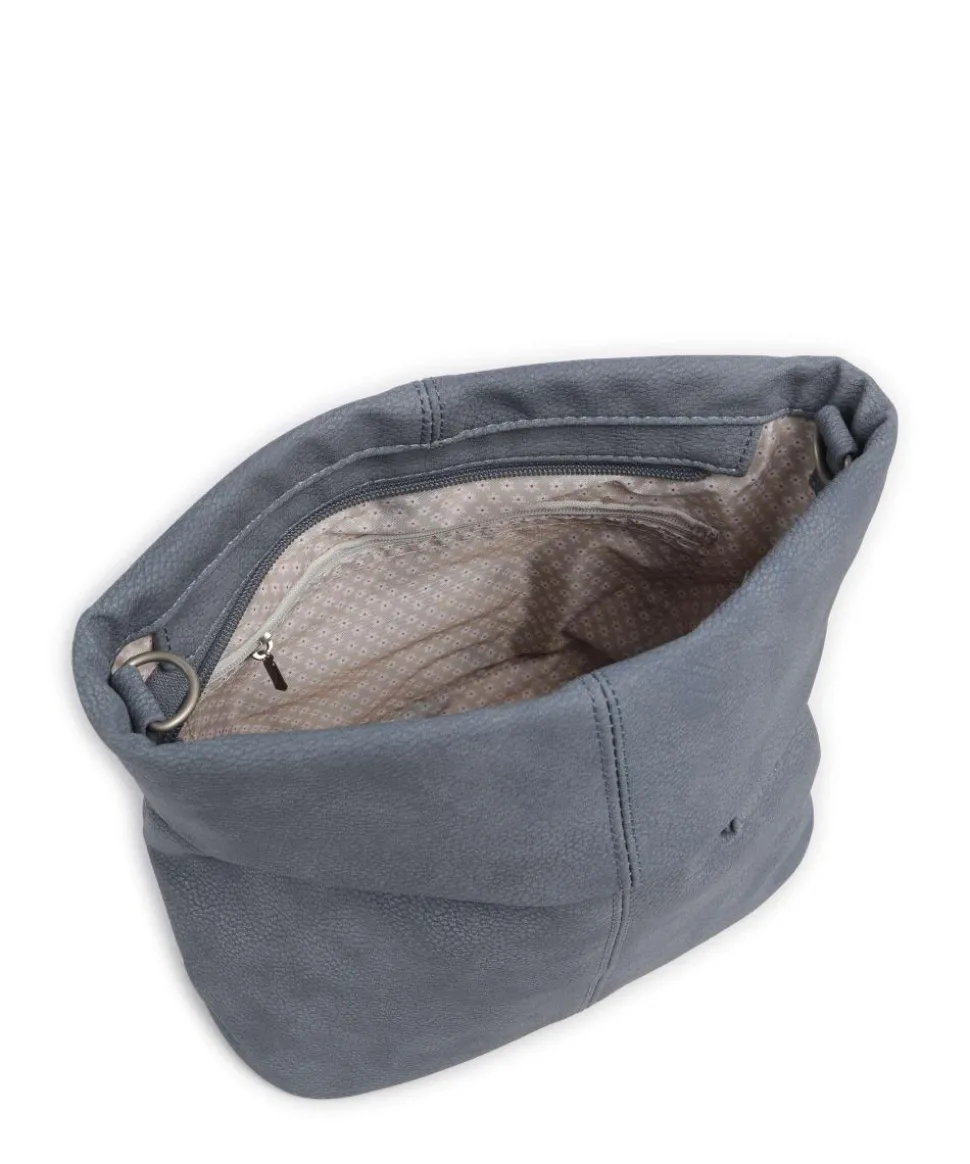 Mademoiselle.M M8 Schultertasche Lederimitat blau