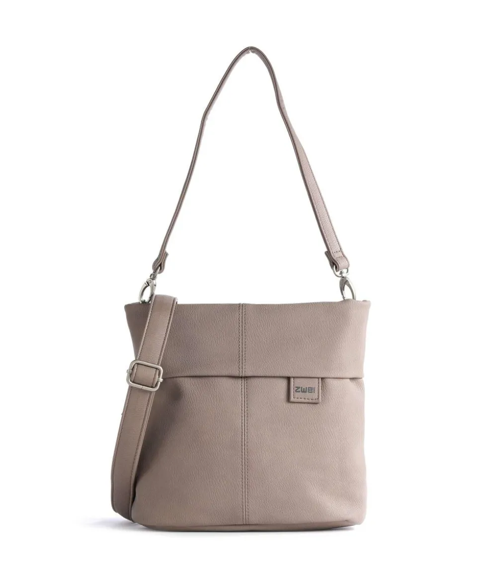 Mademoiselle.M M8 Schultertasche Lederimitat hellbraun