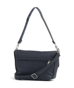 Mademoiselle.M M60 Schultertasche Lederimitat dunkelblau