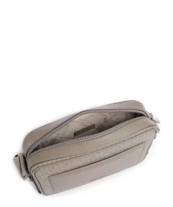 Maeve Large Umhängetasche Lederimitat taupe