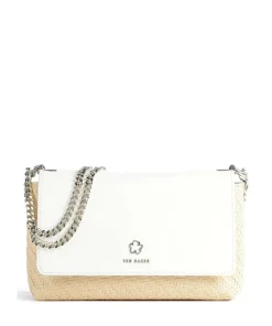 Magdie Umhängetasche Polypropylen natur/weiß