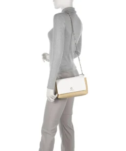 Magdie Umhängetasche Polypropylen natur/weiß