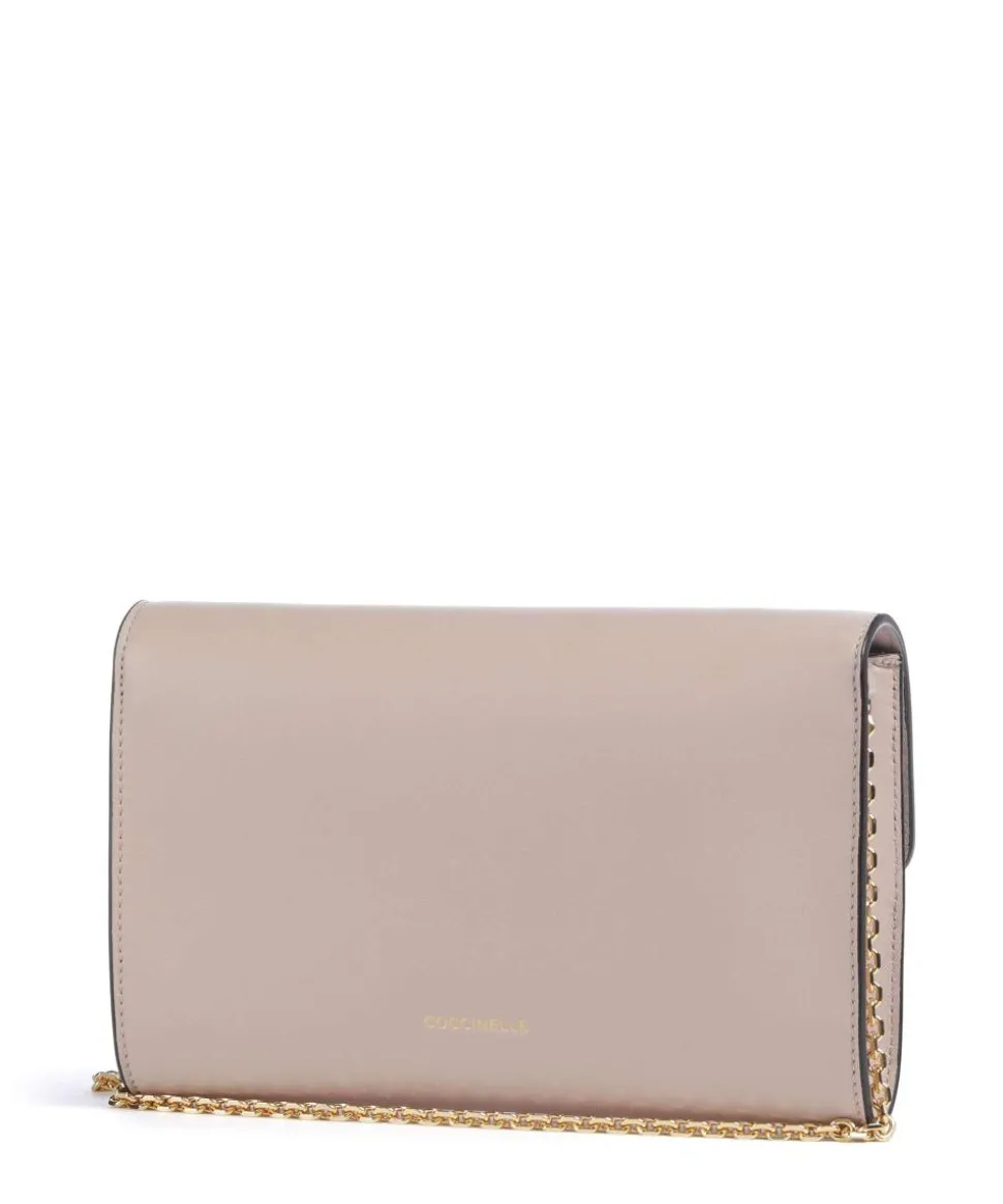 Magie 2Nite Umhängetasche genarbtes Leder altrosa