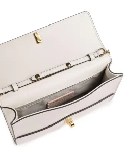 Magie 2Nite Umhängetasche genarbtes Leder weiß