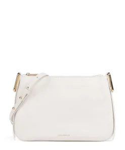 Magie Umhängetasche genarbtes Rindsleder weiß