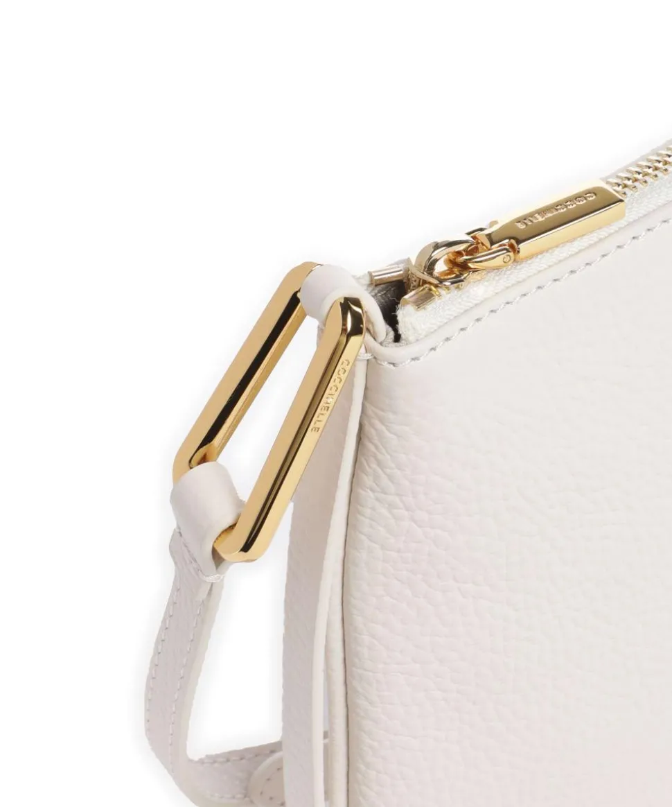 Magie Umhängetasche genarbtes Rindsleder weiß
