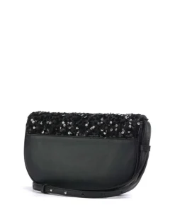 Magie Umhängetasche Leder schwarz