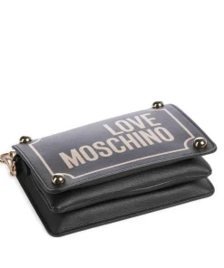 Magnifier Schultertasche Lederimitat schwarz