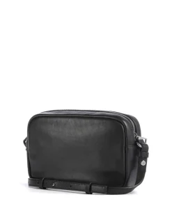 Maia Sheep Natural S Umhängetasche Schafsleder schwarz