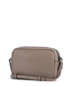 Maia Sheep Natural S Umhängetasche Schafsleder taupe