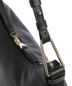 Malory Beuteltasche genarbtes Rindsleder schwarz