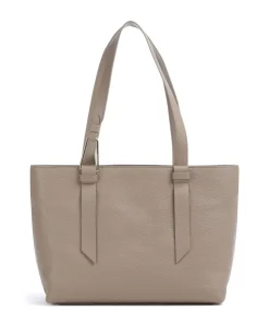 Malory Shopper genarbtes Leder taupe