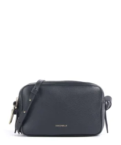 Malory Umhängetasche genarbtes Rindsleder navy