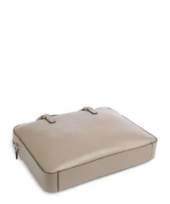 Manhattan M Aktentasche Lederimitat taupe