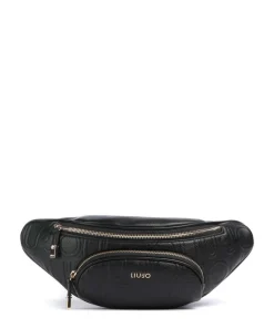 Manhattan M Gürteltasche Lederimitat schwarz