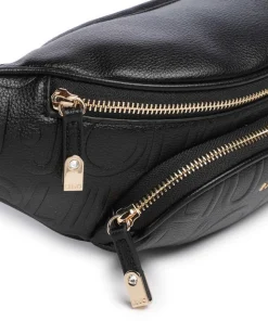 Manhattan M Gürteltasche Lederimitat schwarz