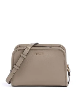 Manhattan M Umhängetasche Lederimitat taupe